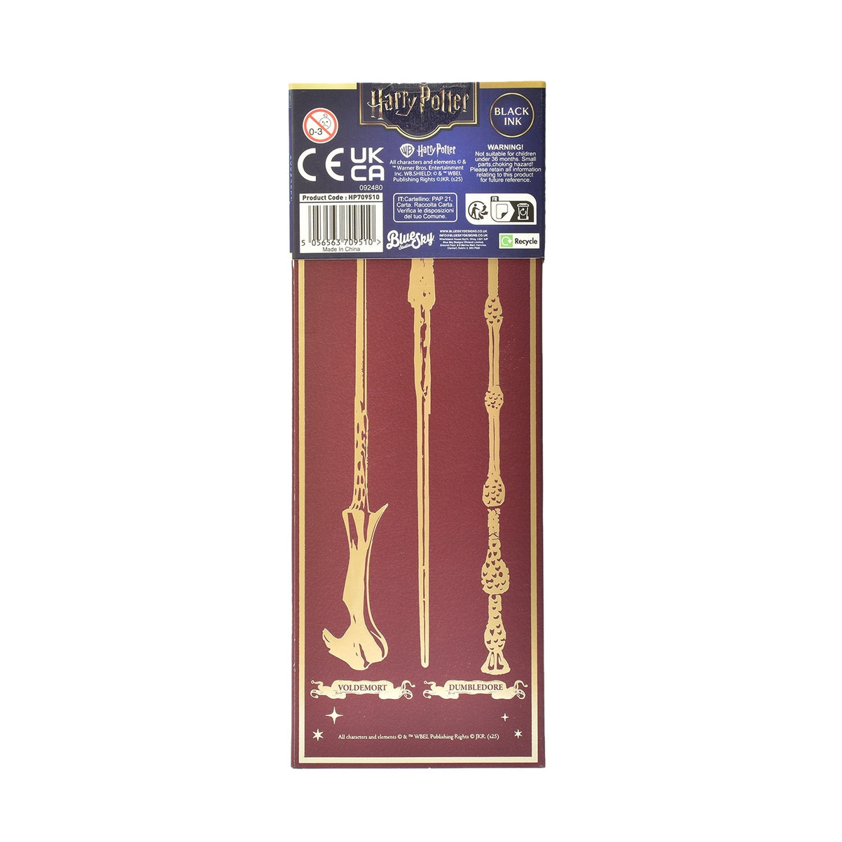 Harry Potter - 3-pack pennor designade som trollstavar