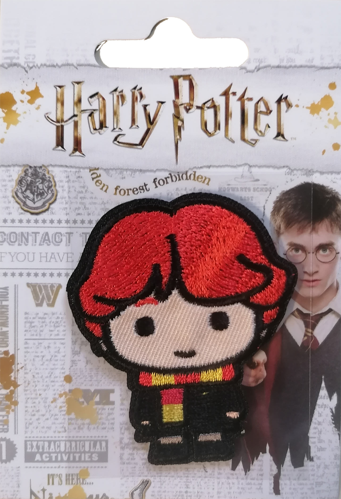 Iron on badge - Harry Potter Ron Weasley
