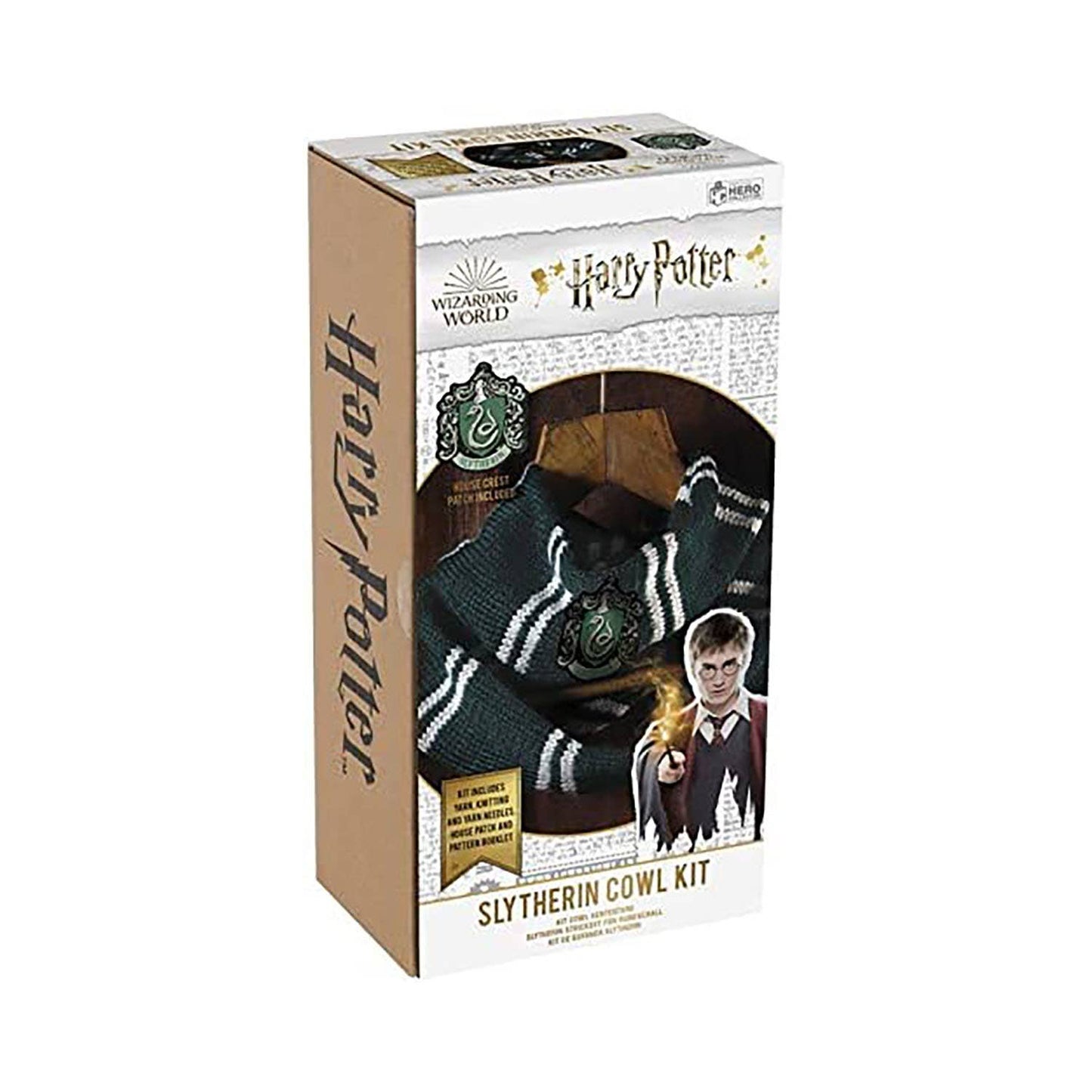 Harry Potter - Slytherin Loop Scarf Knitting Kit
