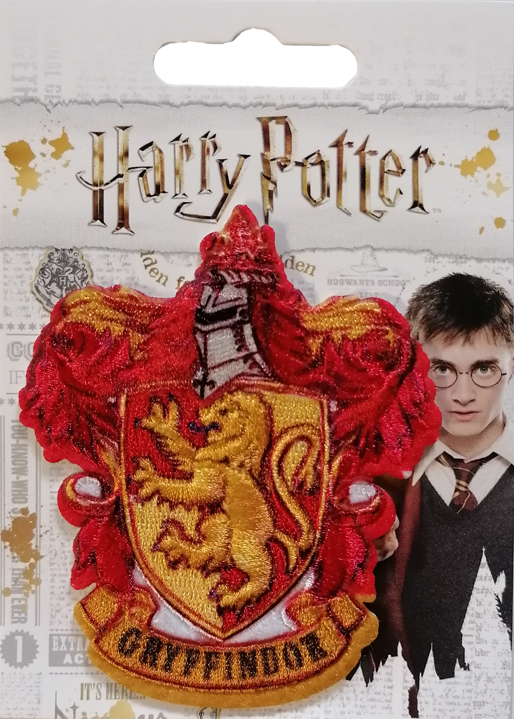 Iron-on patch - Harry Potter Gryffindor coat of arms