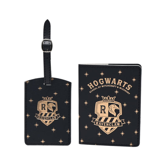 Harry Potter – Ravenclaw Alumni Passfodral & Bagagetagg Set