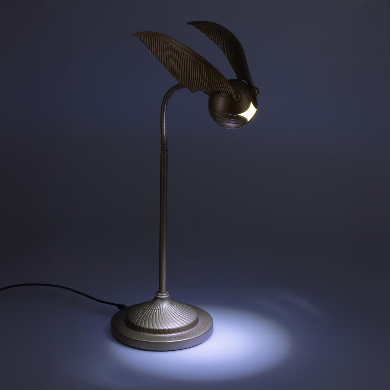 Harry Potter Golden Snitch Adjustable Desk Lamp – Posable LED Light