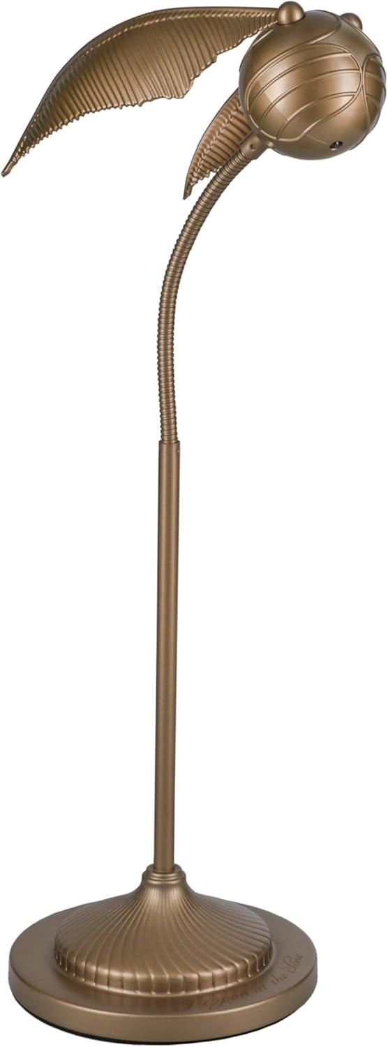 Harry Potter Golden Snitch Adjustable Desk Lamp – Posable LED Light