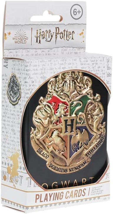 Harry Potter Hogwarts Spelkort – Tin-deck med Husdesigner