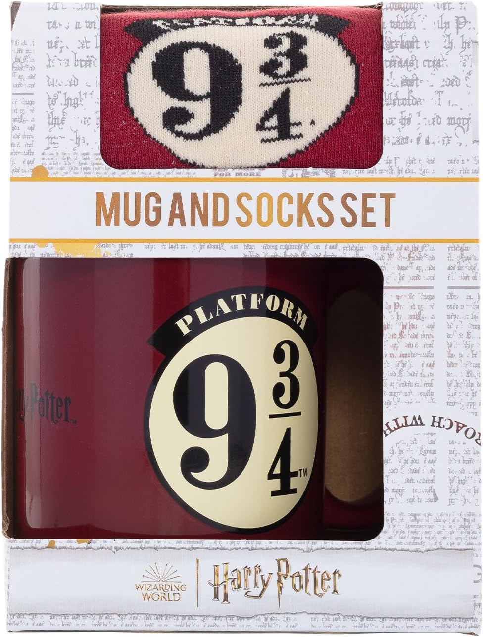 Harry Potter Platform 9 ¾ Mug & Socks Set