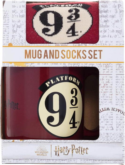Harry Potter Platform 9 ¾ – Mugg & Strumpor Set