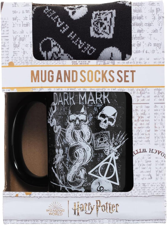 Harry Potter Dark Arts Mug & Strumpor Set