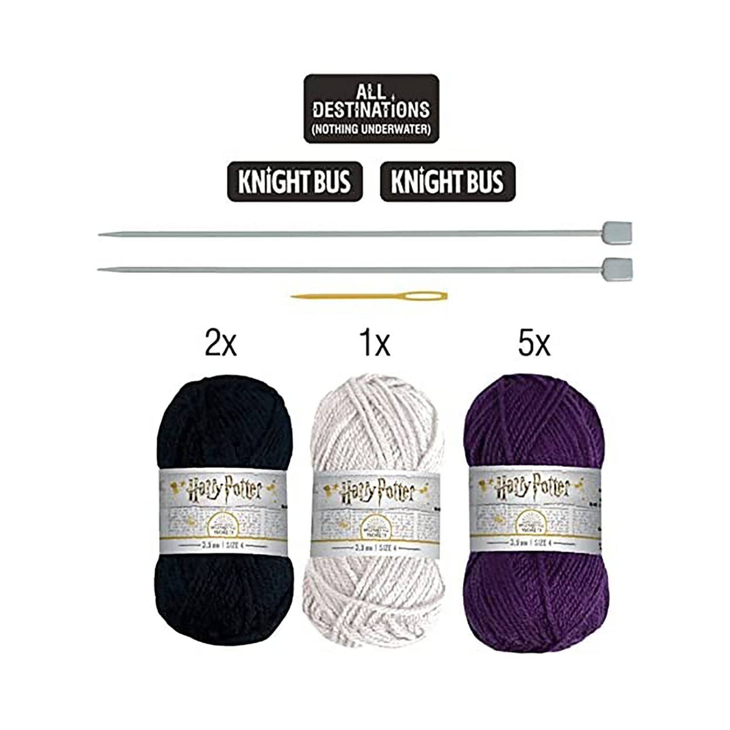 Harry Potter – Traveling Knight Doorstop Knitting Kit