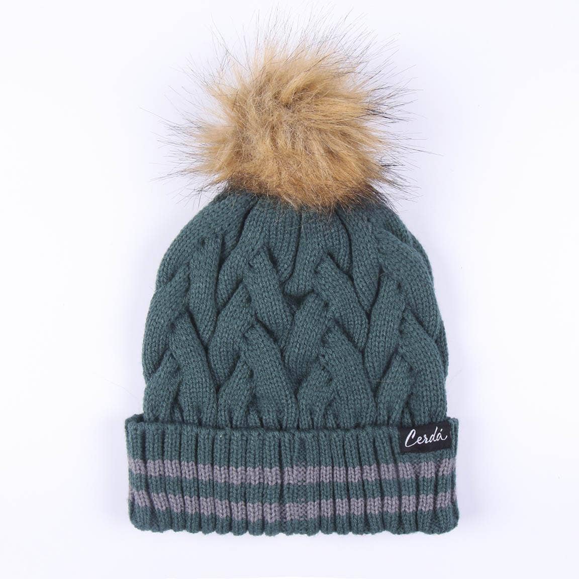 Harry Potter – Slytherin Mössa med Pompom