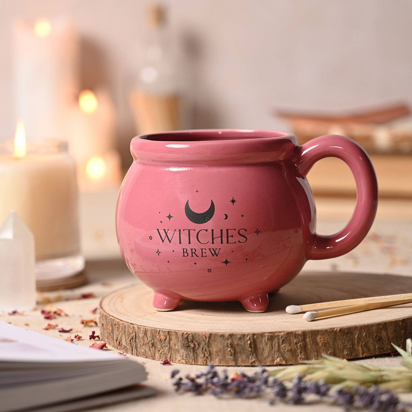 Juliana – Mystic Legends Dark Rose Cauldron Mug “Witches Brew”