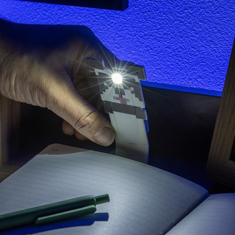 Minecraft Panda Book Light – Clip-On LED & Bookmark