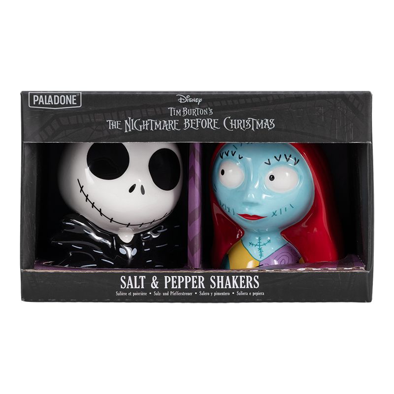 Nightmare Before Christmas – Jack Skellington & Sally Salt and Pepper Set