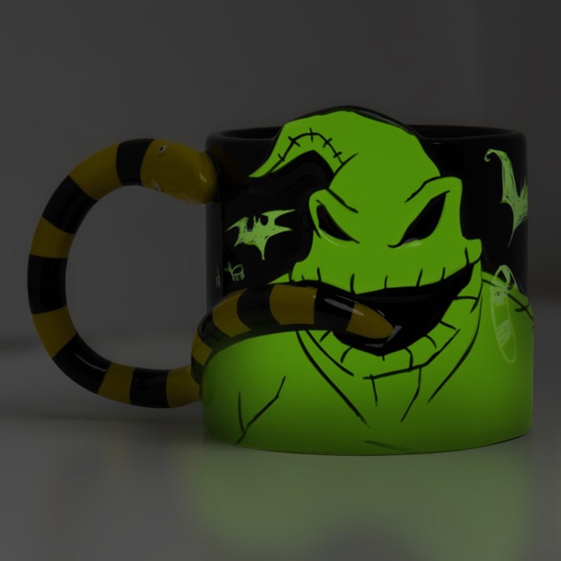 Oogie Boogie Glow-In-The-Dark Shaped Mug – Nightmare Before Christmas 300 ml