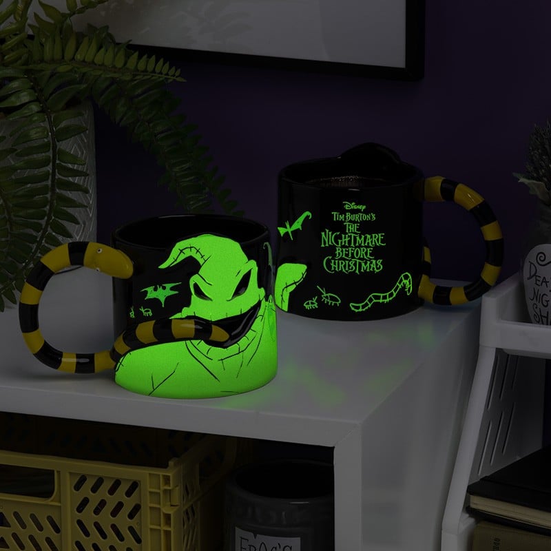 Oogie Boogie Glow-In-The-Dark Shaped Mug – Nightmare Before Christmas 300 ml