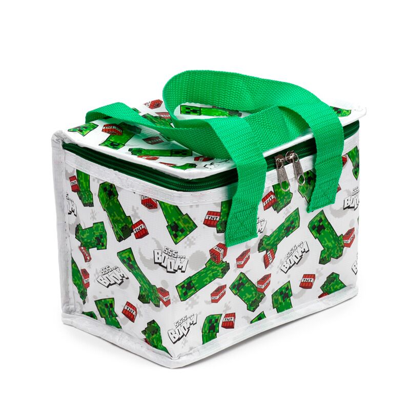 Minecraft Creeper & TNT – RPET Kylväska / Lunchväska