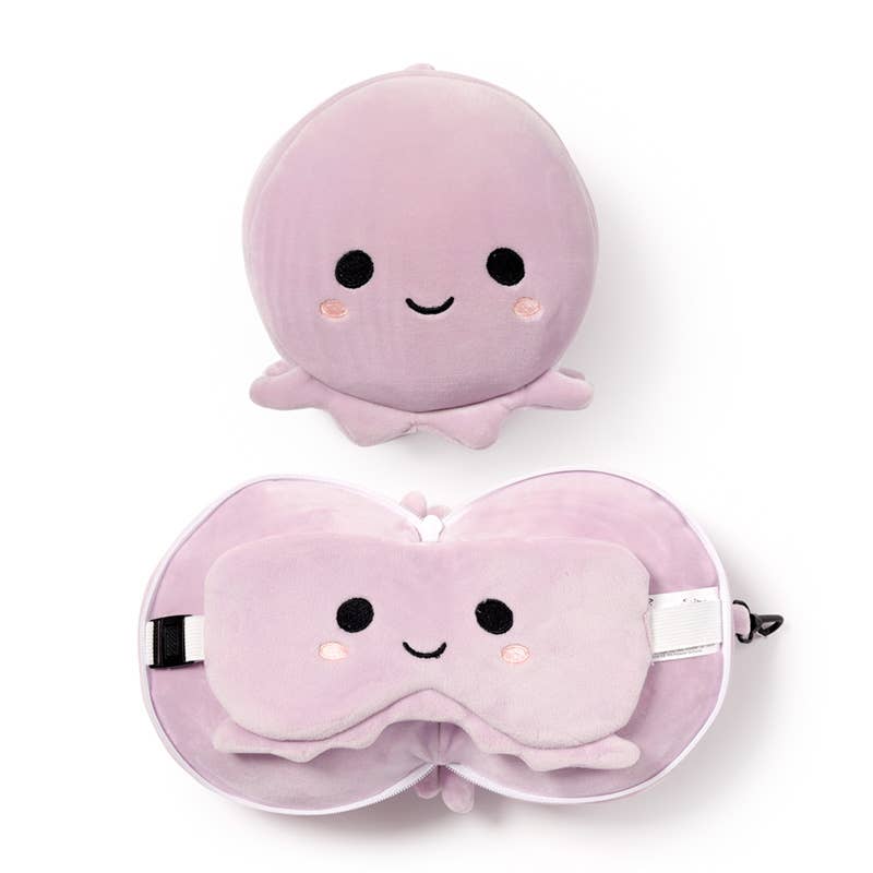 Relaxeazzz – Ahtopp (Octopus) Travel Pillow & Eye Mask