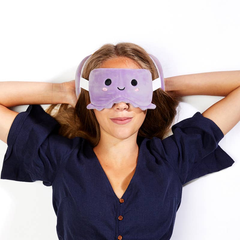 Relaxeazzz – Ahtopp (Octopus) Travel Pillow & Eye Mask