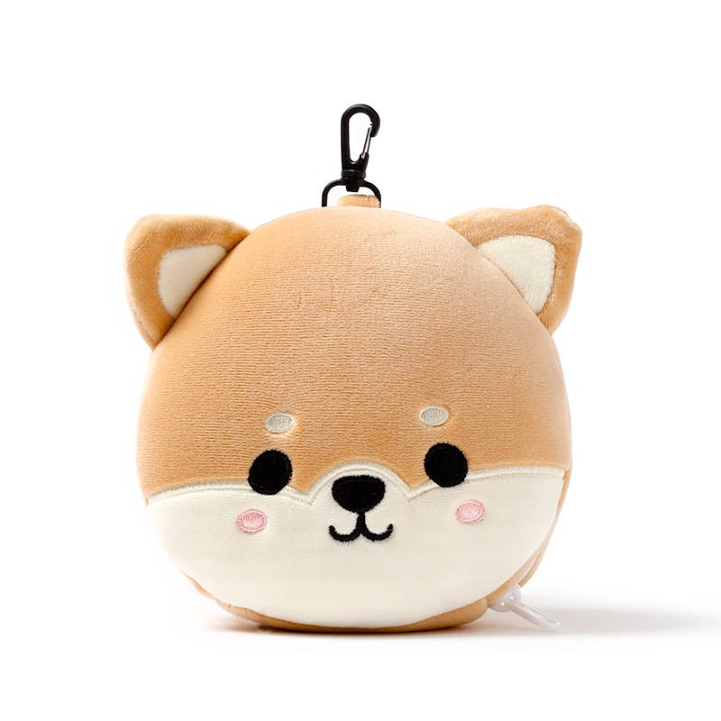 Relaxeazzz – Shiba Inu Dog Travel Pillow & Eye Mask
