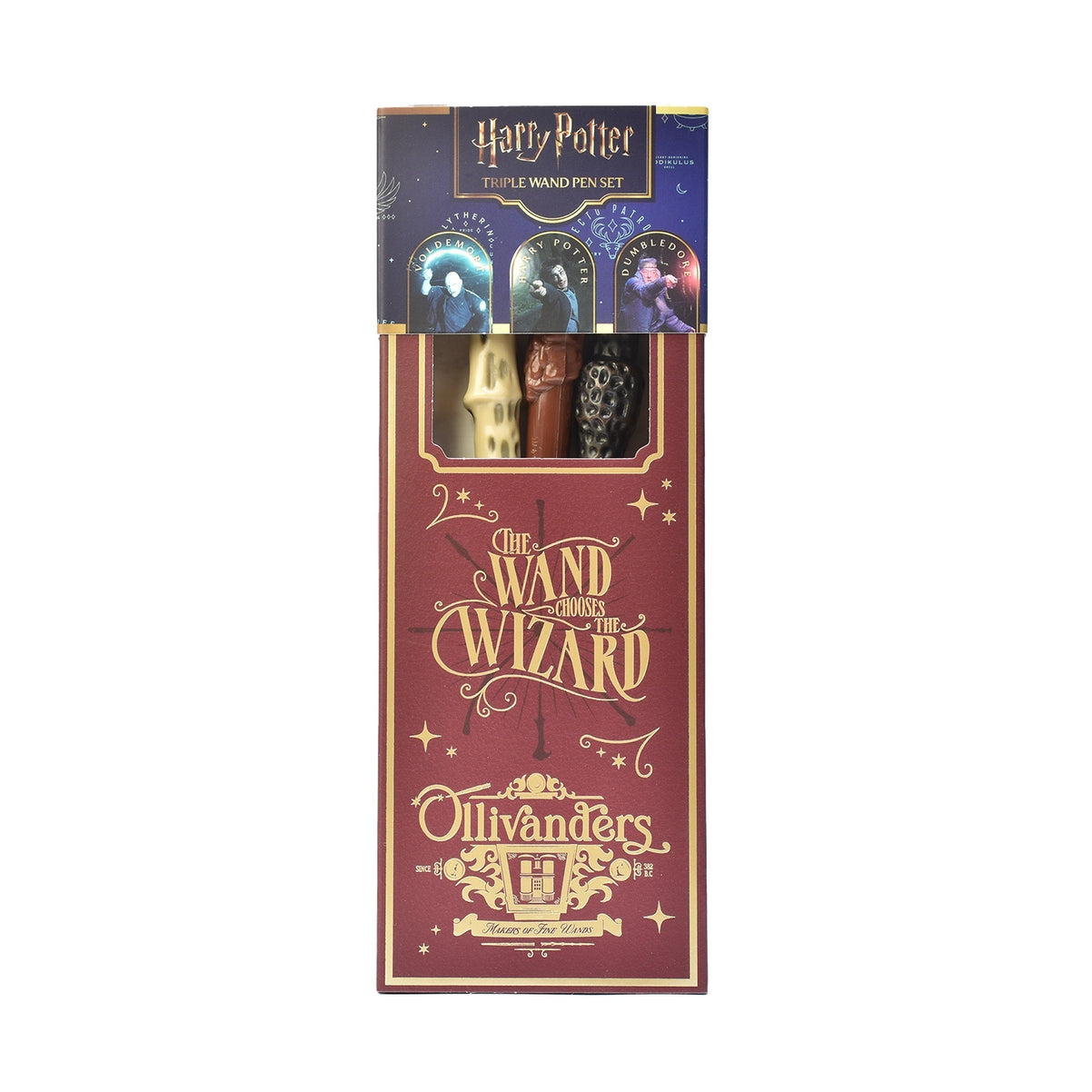 Harry Potter - 3-pack pennor designade som trollstavar