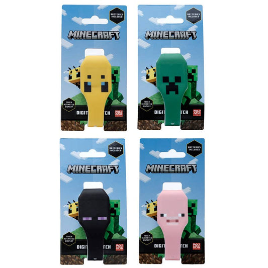 Minecraft Faces – Digital Silicone Watch