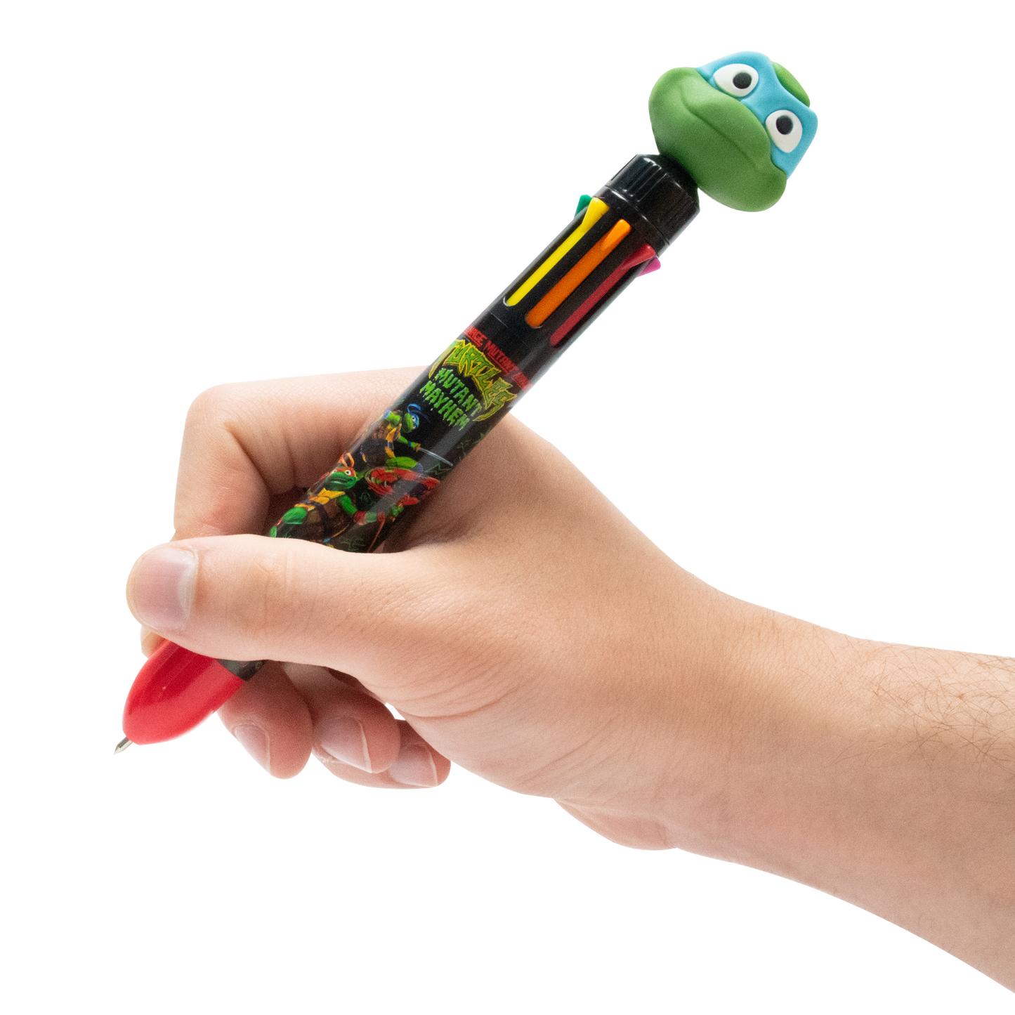 Ninja Turtles TMNT multi-colored pen, pen with 8 colors