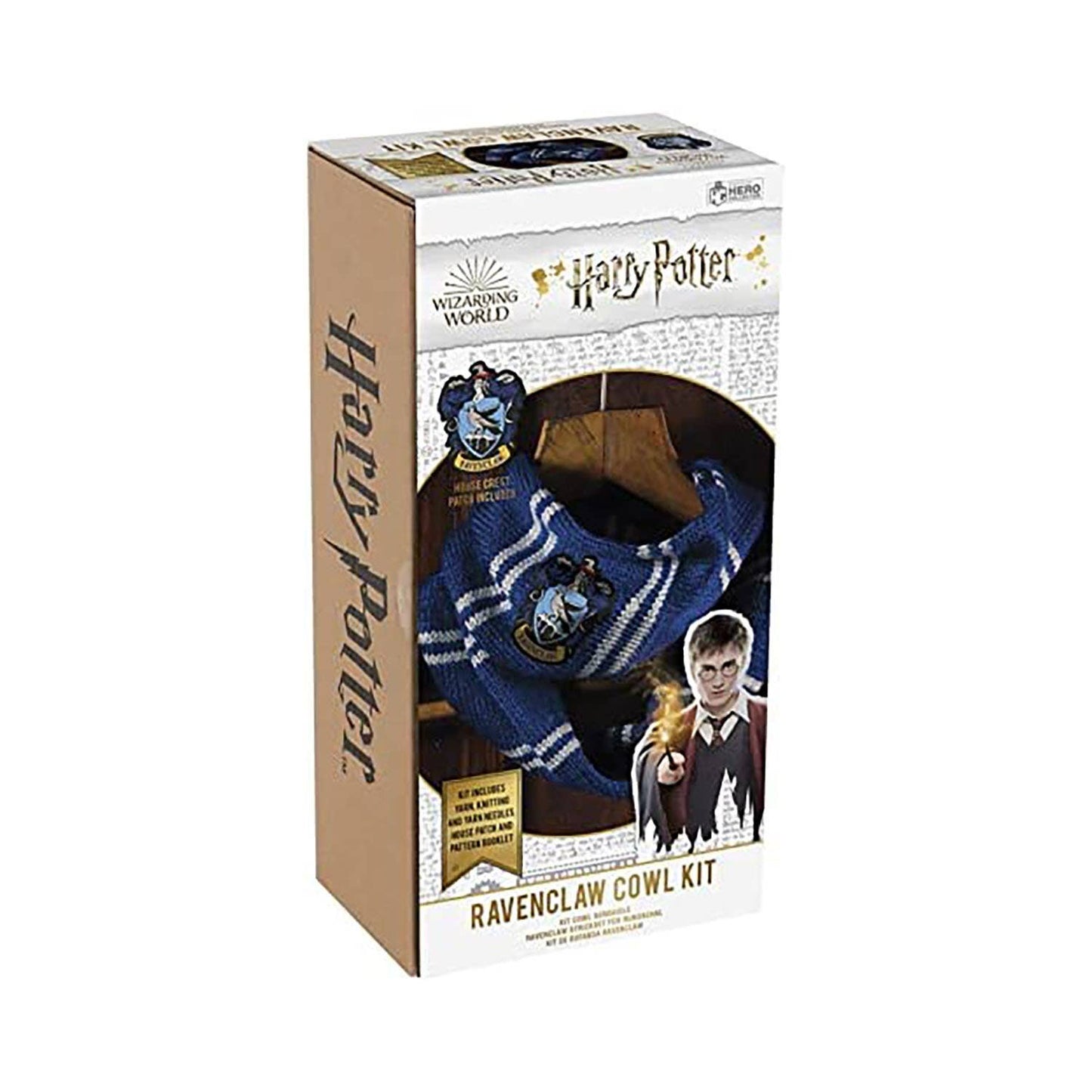 Harry Potter - Loop Scarf Knitting Kit Ravenclaw