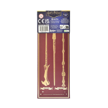 Harry Potter - 3-pack pennor designade som trollstavar