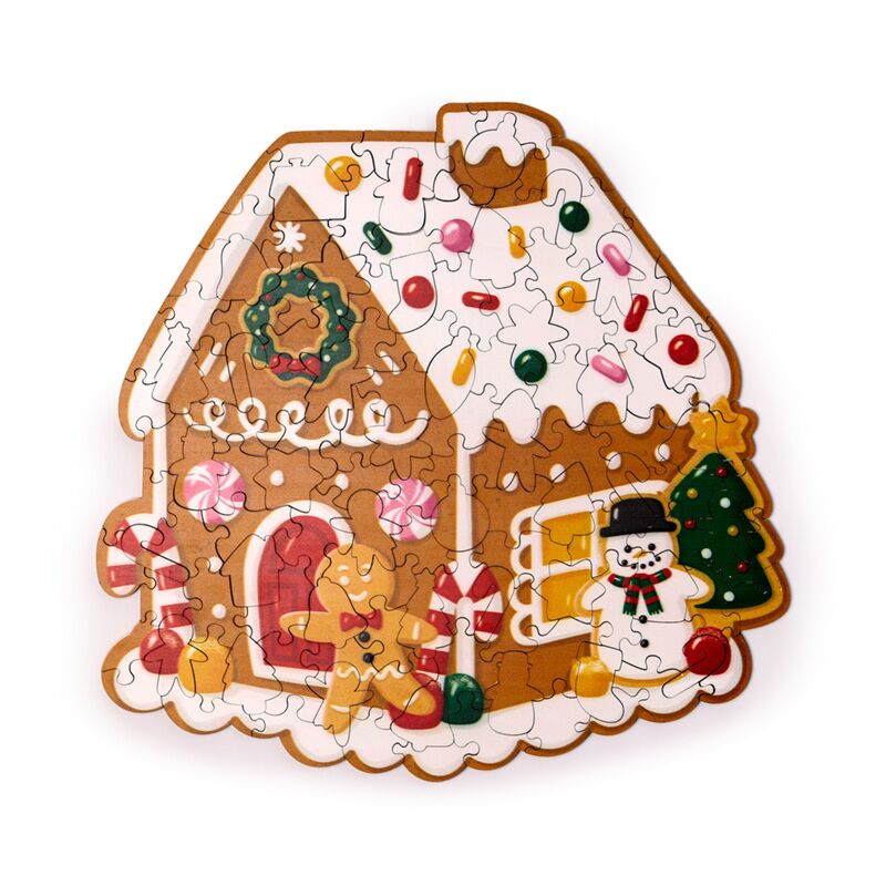 Christmas Gingerbread Baker Street – 130-delat Träpussel
