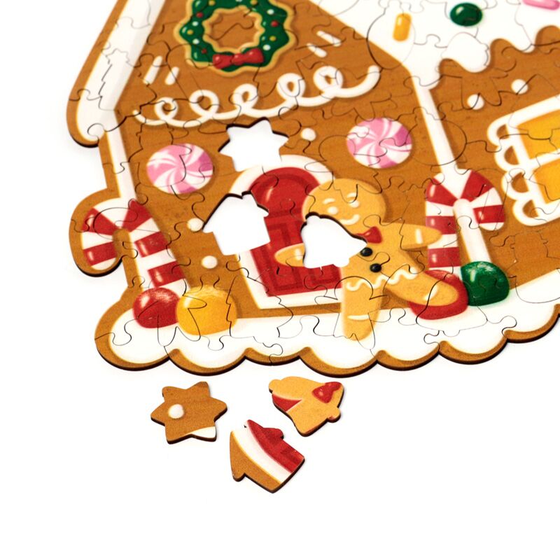 Christmas Gingerbread Baker Street – 130-delat Träpussel