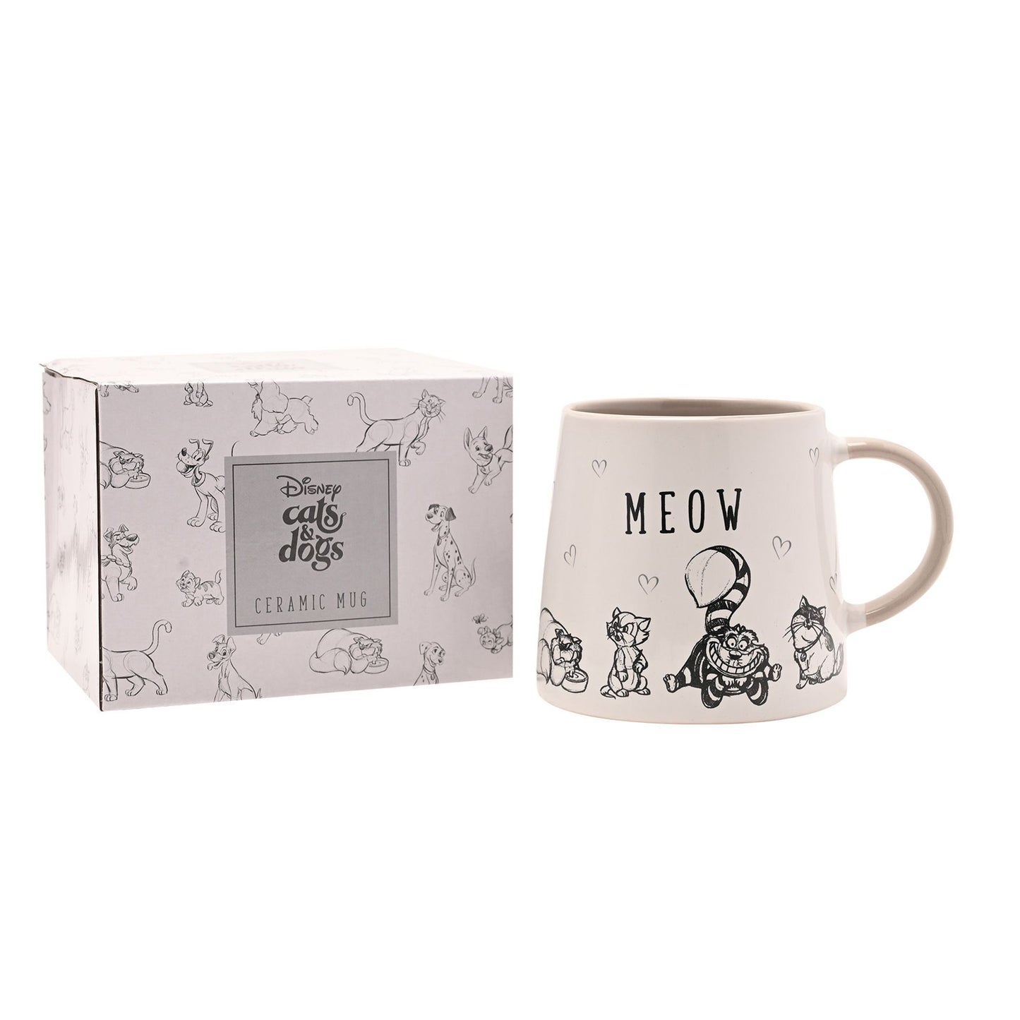 Disney Cats &amp; Dogs Mug – “Meow”