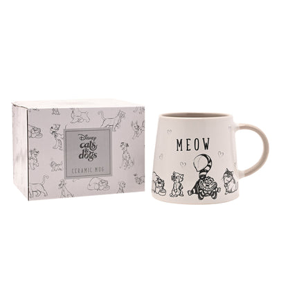 Disney Cats &amp; Dogs Mug – “Meow”
