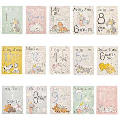 Disney – Baby 30 Milstone-kort (Magical Beginnings)