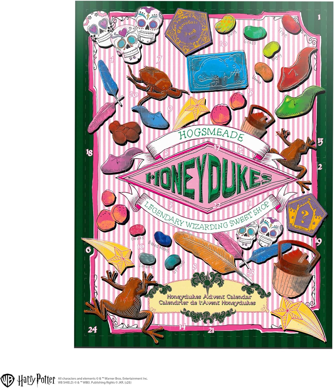 Harry Potter Honeydukes Adventskalender – 24 Magiska Överraskningar från Trollkarlsvärlden