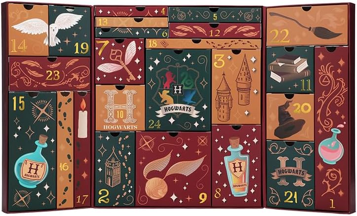 Harry Potter Hogwarts 24-Dagars Premium Adventskalender – Officiellt Julpaket