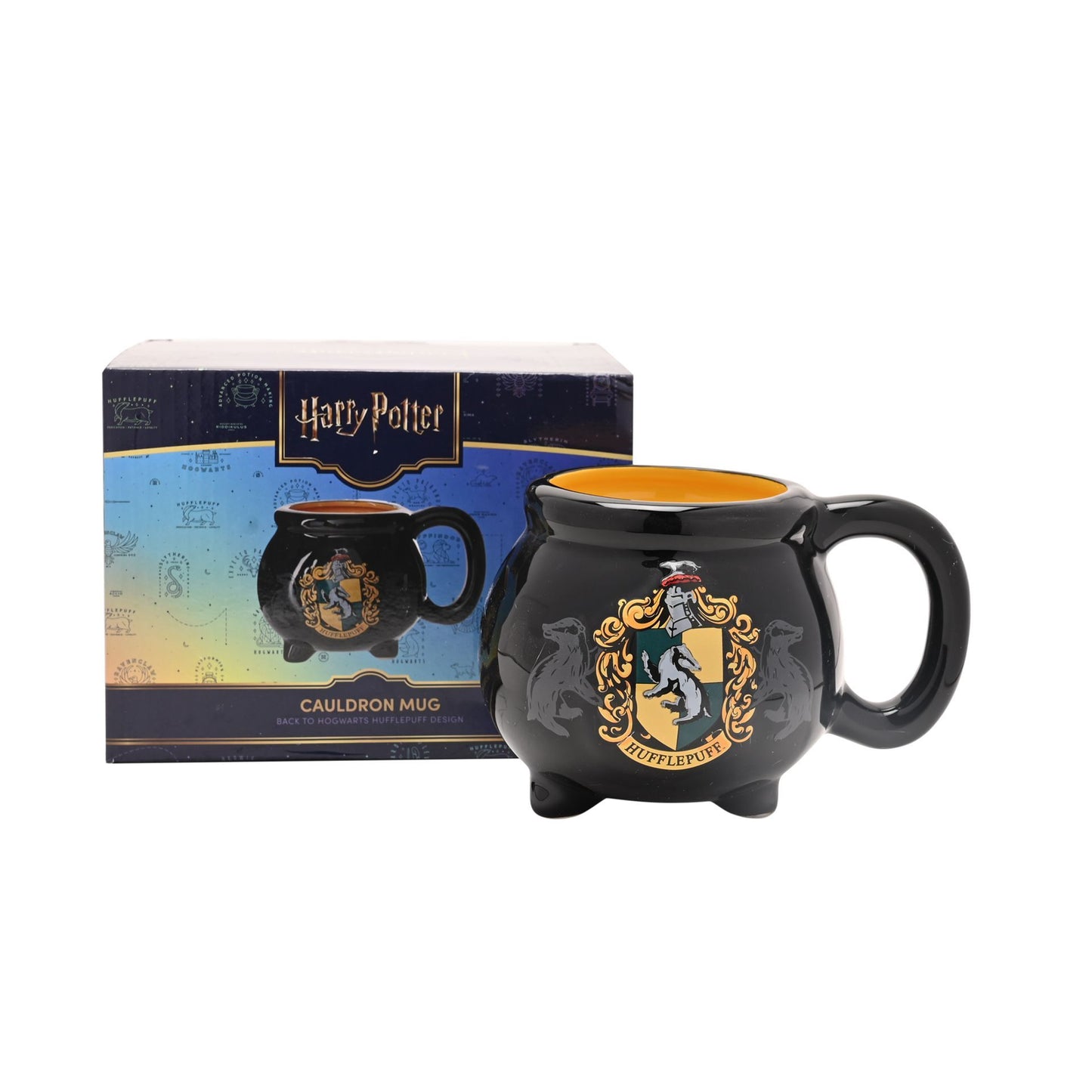 Harry Potter Back to Hogwarts Cauldron mug - Hufflepuff 650 ml