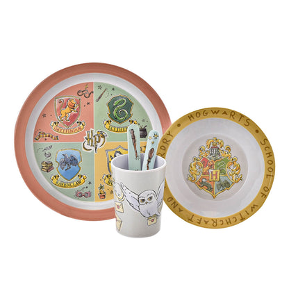 Harry Potter Charms Melamine 5 Piece Dinner Set
