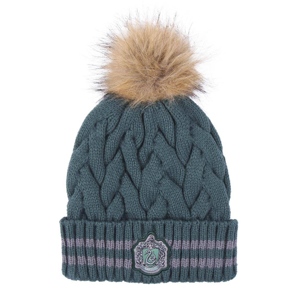 Harry Potter – Slytherin Mössa med Pompom