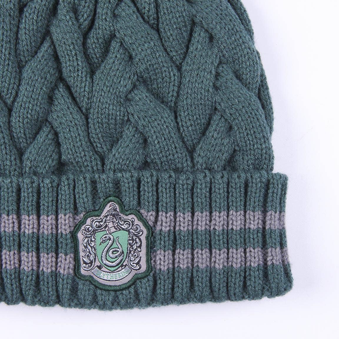 Harry Potter – Slytherin Mössa med Pompom