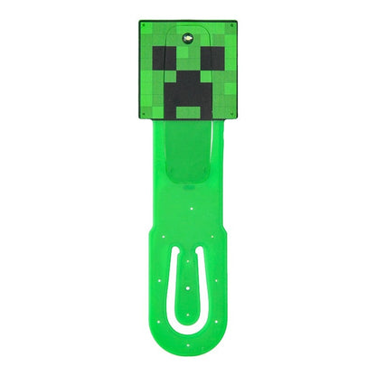 Minecraft Creeper Clip-On Book Light – LED Bookmark Lamp