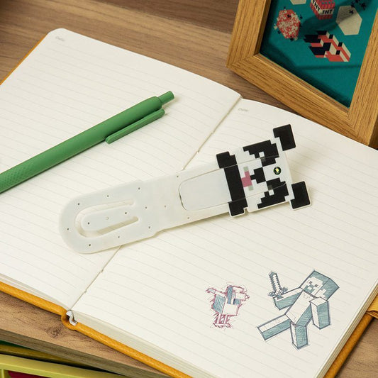 Minecraft Panda Book Light – Clip-On LED & Bookmark