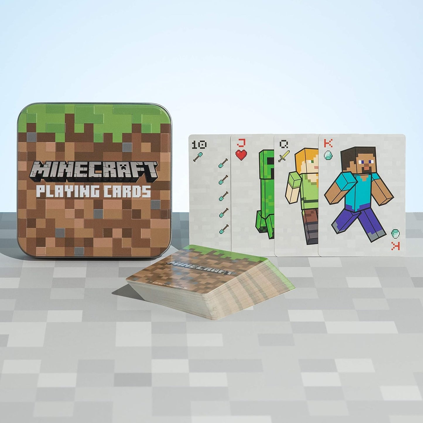 Minecraft Playing Cards – Standard Deck in Collector Tin