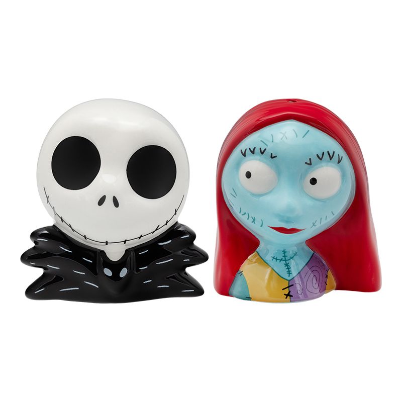 Nightmare Before Christmas – Jack Skellington &amp; Sally Salt and Pepper Set