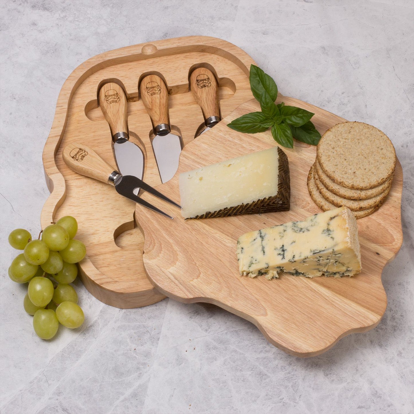 Original Stormtrooper – Cheese Board &amp; Knife Set