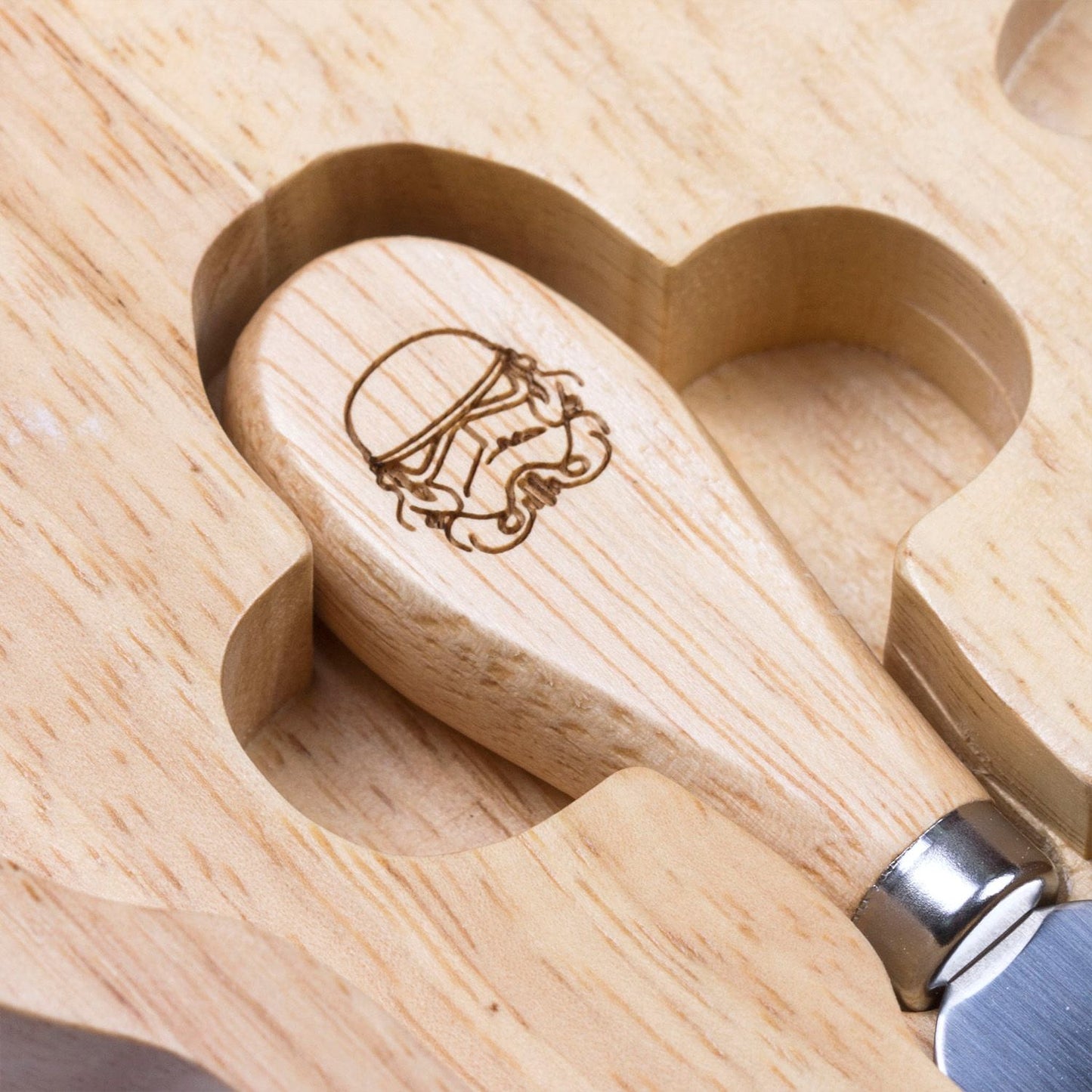 Original Stormtrooper – Cheese Board &amp; Knife Set