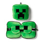 Relaxeazzz Minecraft Creeper – Plysch Resekudde & Ögonmask