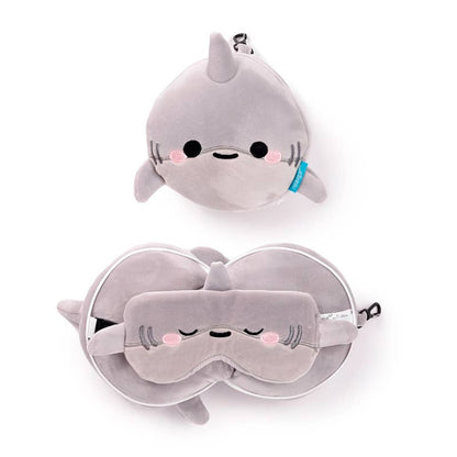 Relaxeazzz – Gus the Shark Travel Pillow & Eye Mask