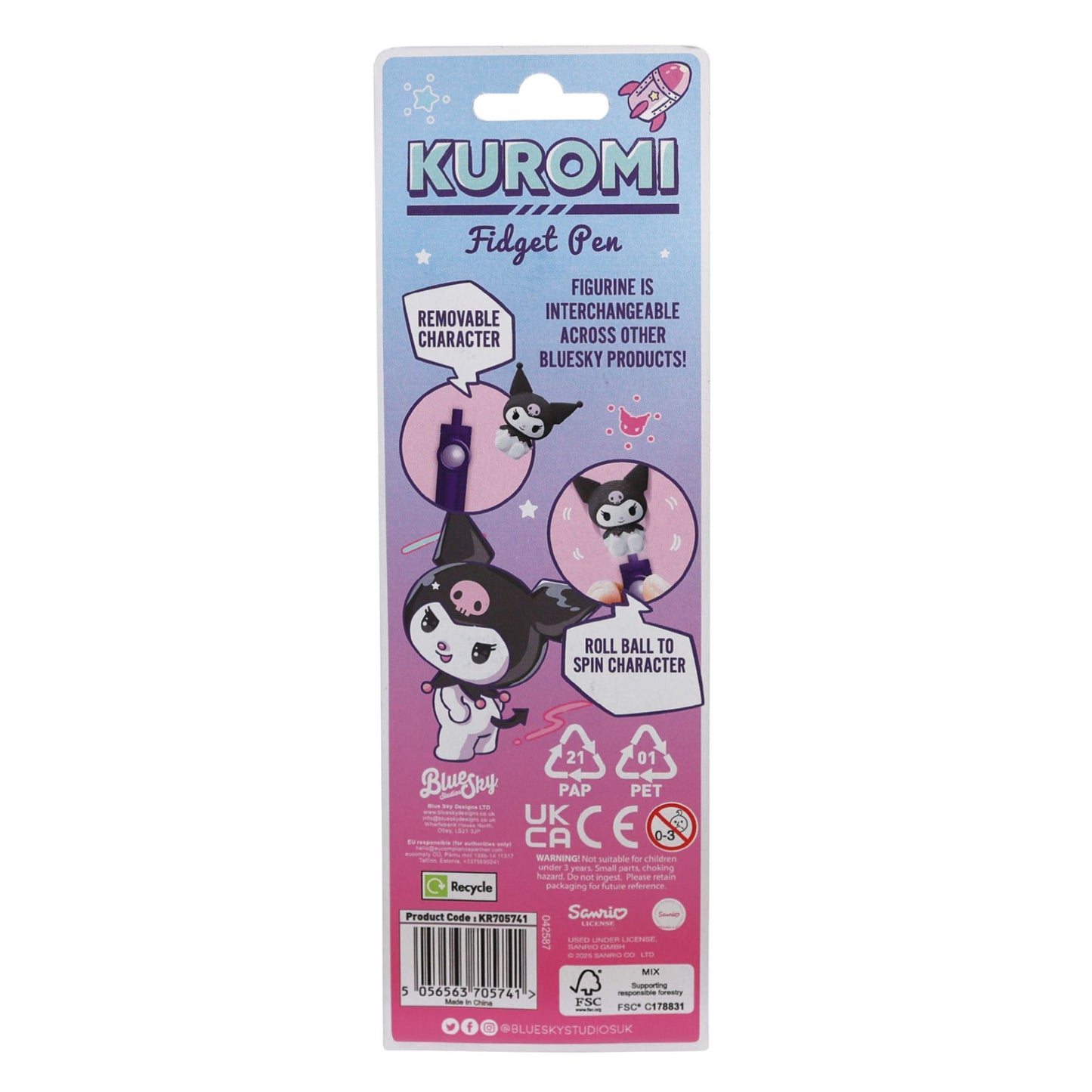 Sanrio Kuromi – Fidget Pen