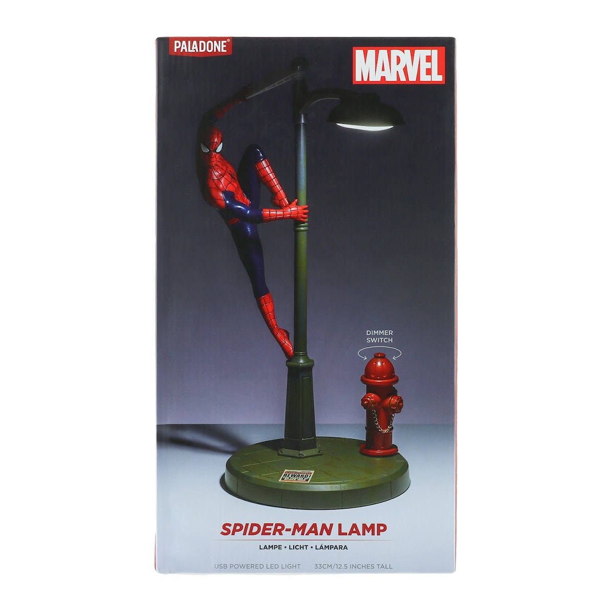 Spider-Man USB LED-Lampa
