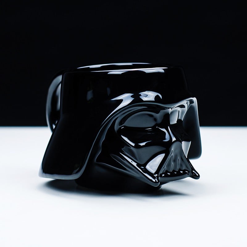 Star Wars Darth Vader Skulpterad Mugg – Keramik 3D-Design
