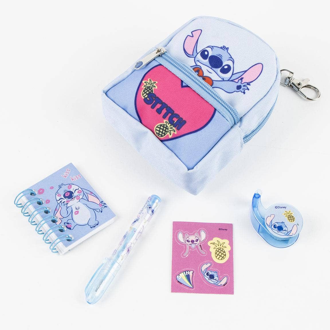 Stitch – Mini‑ryggsäck Pennset